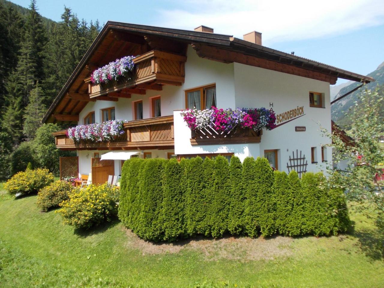 Апартаменти Haus Schoderbock Санкт-Леонгард-ім-Пітцталь Екстер'єр фото